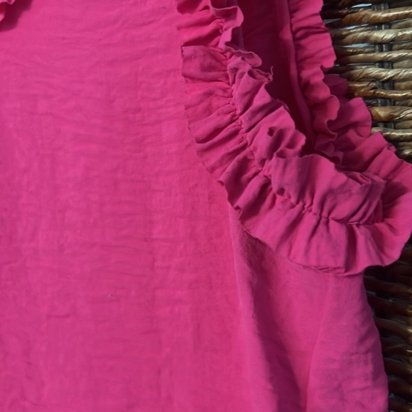 Pink Ruffle Top - Picture 3 of 5